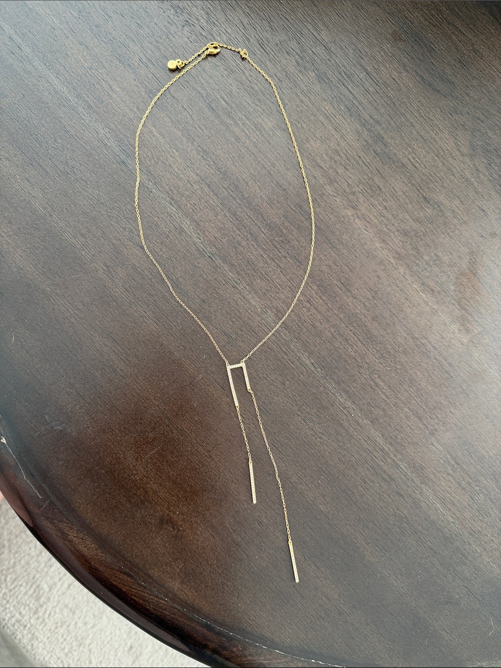 Baublebar Gold Drop Necklace